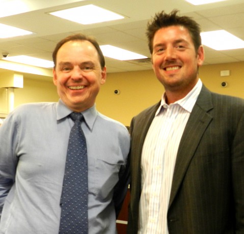  Robert Wozmak and Aaron Levine, A. Levine Financial 	Another card exchange will be held at Cake Bake and Roll 