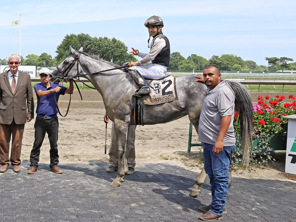 Cajun Trinity rides to victory in Pepsi Stakes