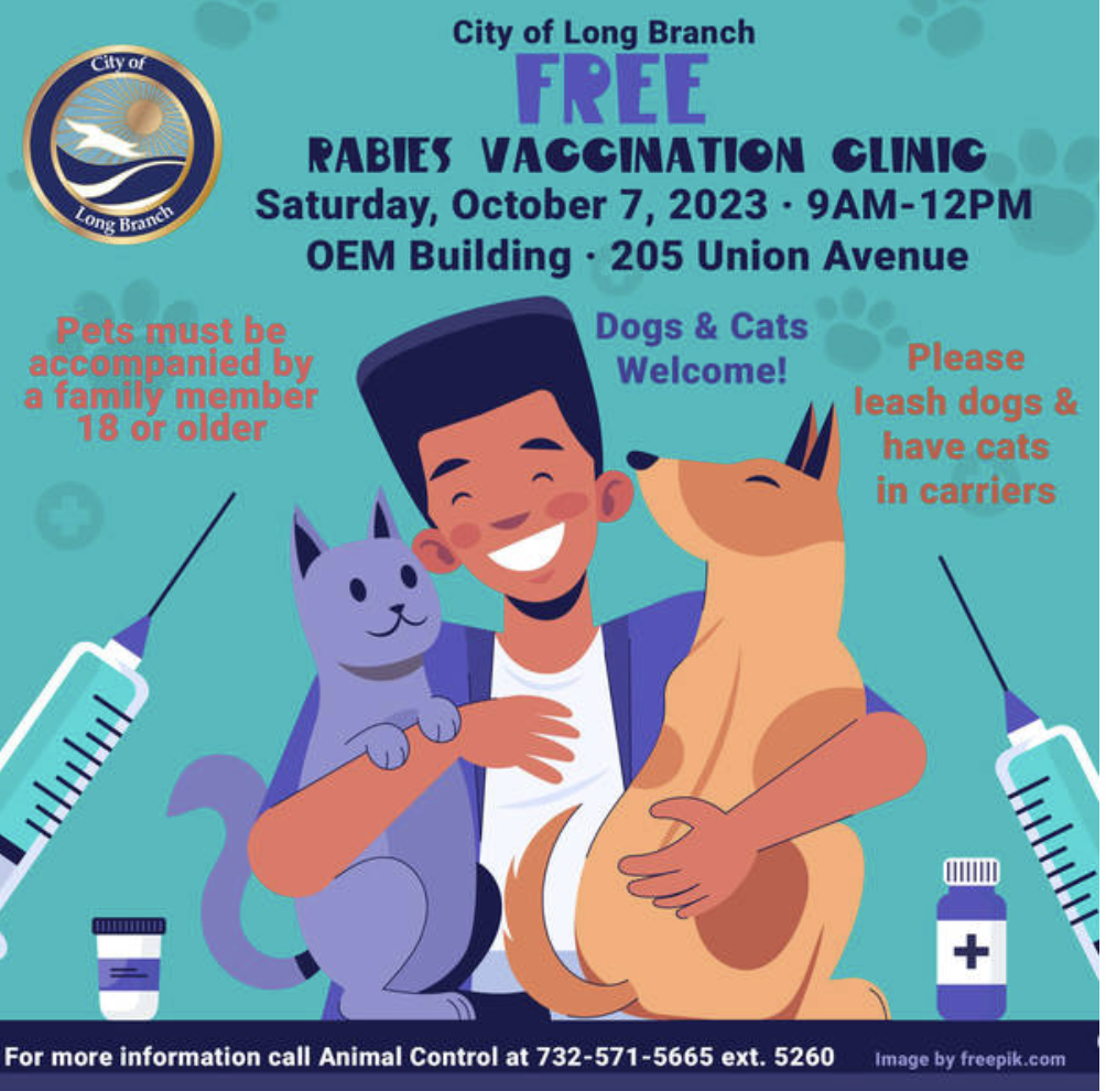 Free Rabies Clinic at Long Branch OEM Next Saturday – The Link News